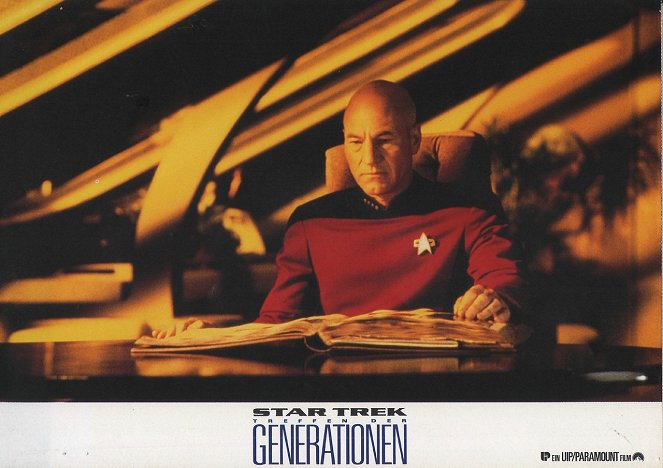 Star Trek: Gerações - Cartões lobby - Patrick Stewart