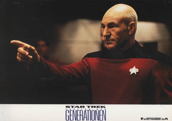 Star Trek: Pokolenia - Lobby karty - Patrick Stewart