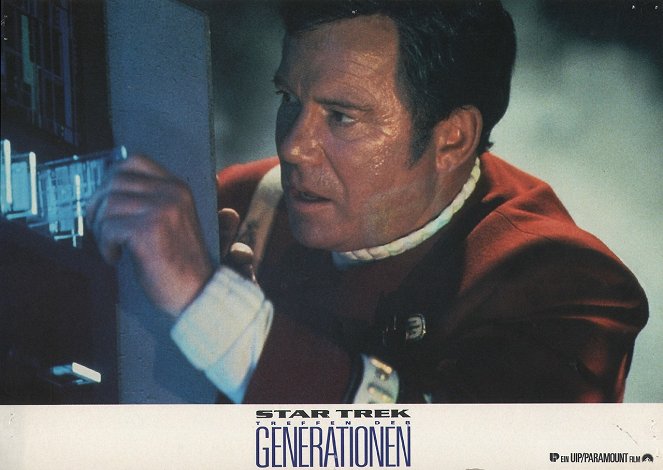 Star Trek: Gerações - Cartões lobby - William Shatner