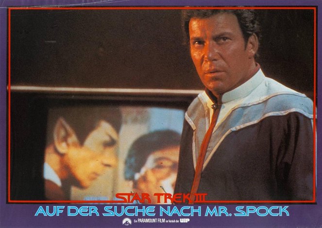 Star Trek III: Auf der Suche nach Mr. Spock - Lobbykarten - William Shatner