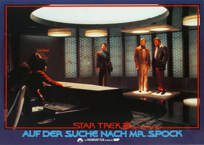 Star Trek III: Auf der Suche nach Mr. Spock - Lobbykarten - George Takei, DeForest Kelley, William Shatner
