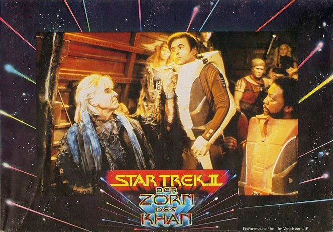 Star Trek II: A Ira de Khan - Cartões lobby