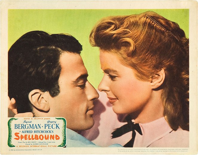Spellbound - Lobby Cards - Gregory Peck, Ingrid Bergman