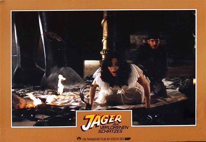 Indiana Jones et les Aventuriers de l'Arche perdue - Cartes de lobby - Karen Allen, Harrison Ford