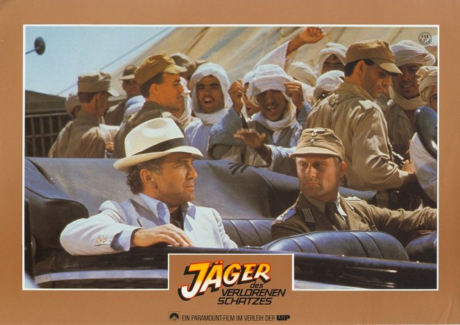 Indiana Jones et les Aventuriers de l'Arche perdue - Cartes de lobby - Paul Freeman, Wolf Kahler