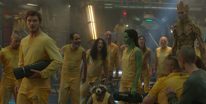 Guardians of the Galaxy - Filmfotos - Chris Pratt, Zoe Saldana