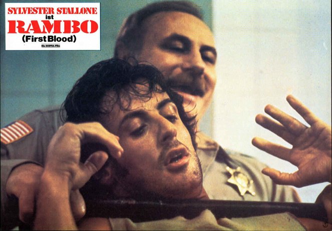 Rambo: Pierwsza krew - Lobby karty - Sylvester Stallone, Jack Starrett