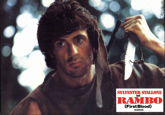 Rambo - First Blood - Lobbykarten - Sylvester Stallone