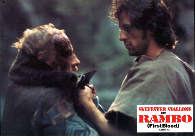 Rambo - First Blood - Lobbykarten - Jack Starrett, Sylvester Stallone