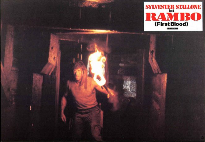 First Blood - Lobbykaarten - Sylvester Stallone