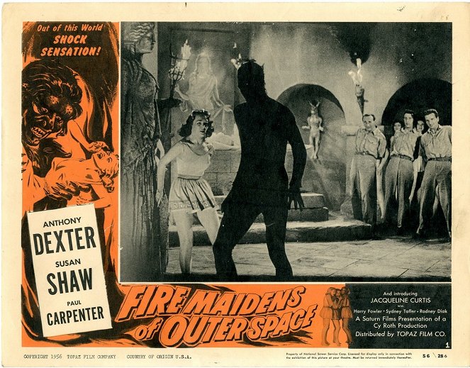 Fire Maidens From Outer Space - Lobby Cards