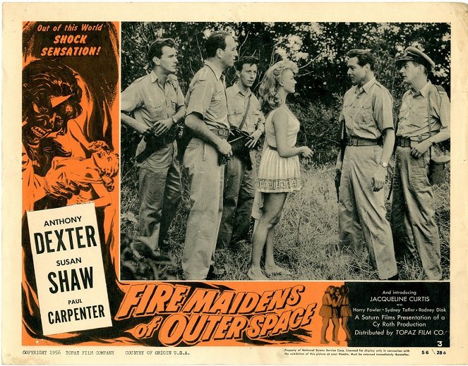 Fire Maidens From Outer Space - Lobby Cards