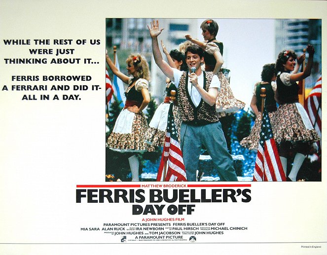 Wolny dzień Ferrisa Buellera - Lobby karty - Matthew Broderick