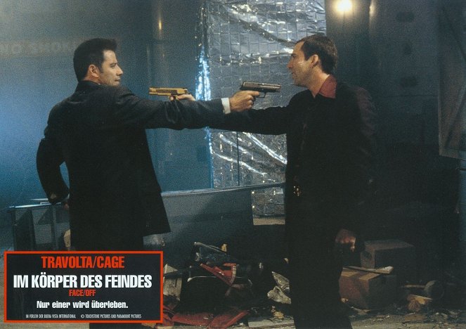 Cara a cara - Fotocromos - John Travolta, Nicolas Cage