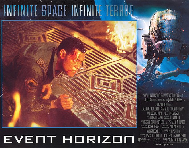 Event Horizon - Le vaisseau de l'au-delà - Cartes de lobby - Laurence Fishburne