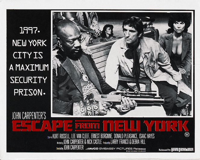 Escape from New York - Lobbykaarten - Isaac Hayes, Harry Dean Stanton, Adrienne Barbeau