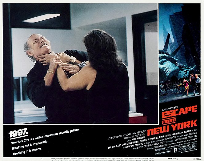 Nova Iorque 1997 - Cartões lobby - Lee Van Cleef