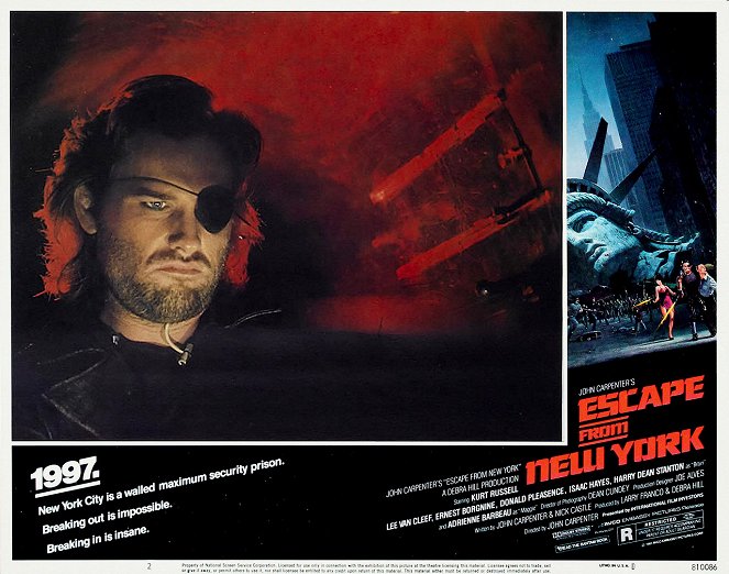 Escape from New York - Lobby Cards - Kurt Russell