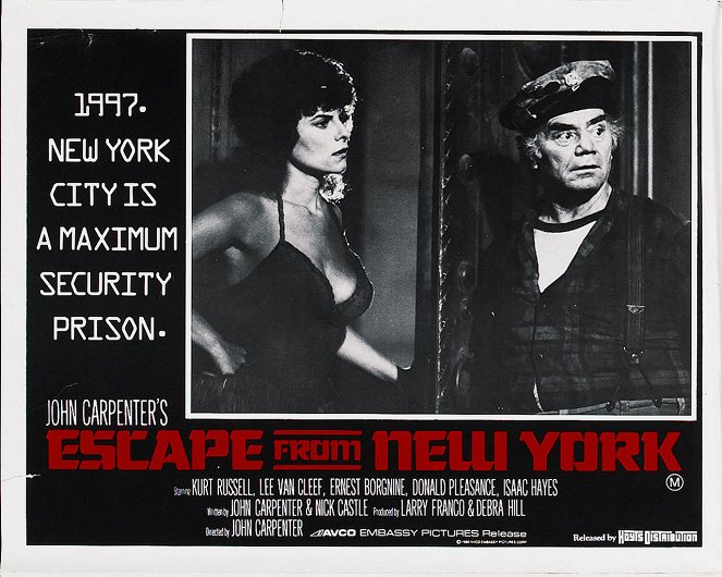 Escape from New York - Lobbykaarten - Adrienne Barbeau, Ernest Borgnine