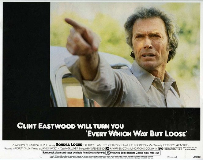 Every Which Way But Loose - Lobbykaarten - Clint Eastwood