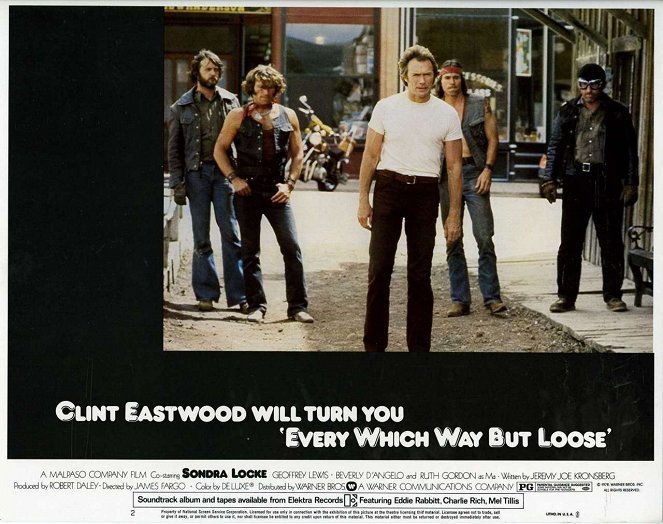Every Which Way But Loose - Lobbykaarten - Clint Eastwood