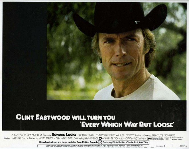 Kazdy sposób jest dobry - Lobby karty - Clint Eastwood