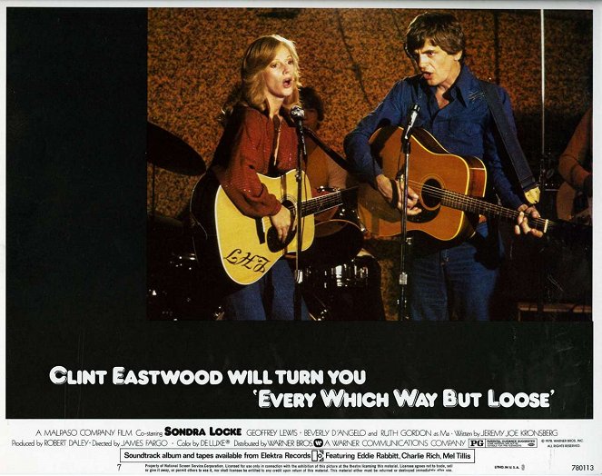 Every Which Way But Loose - Lobby Cards - Sondra Locke, Phil Everly