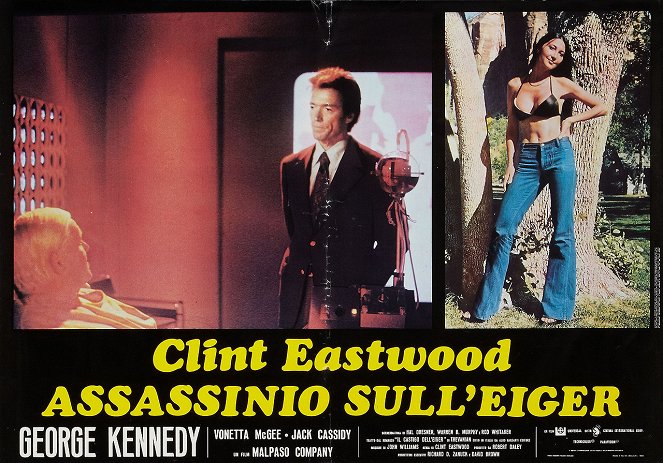 The Eiger Sanction - Lobby Cards - Clint Eastwood, Brenda Venus