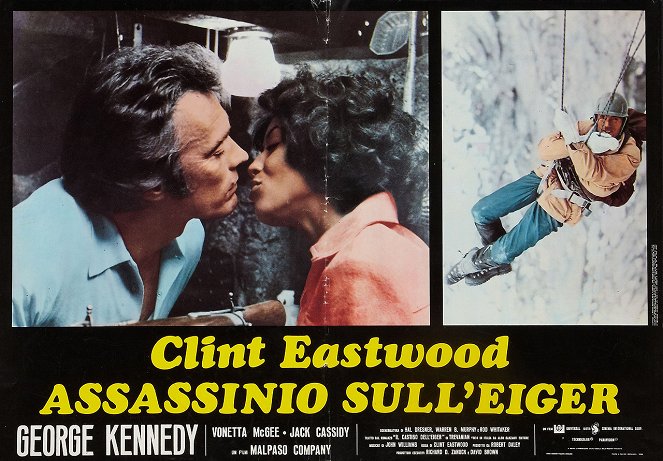 The Eiger Sanction - Lobby Cards - Clint Eastwood, Vonetta McGee