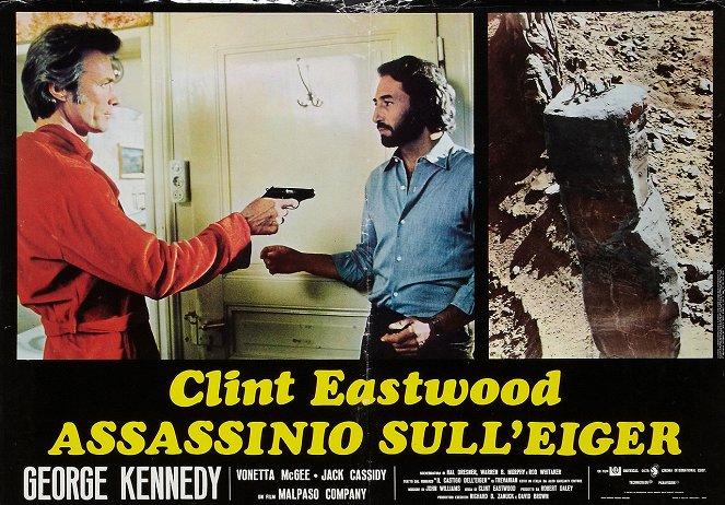 The Eiger Sanction - Lobby Cards - Clint Eastwood, Jean-Pierre Bernard