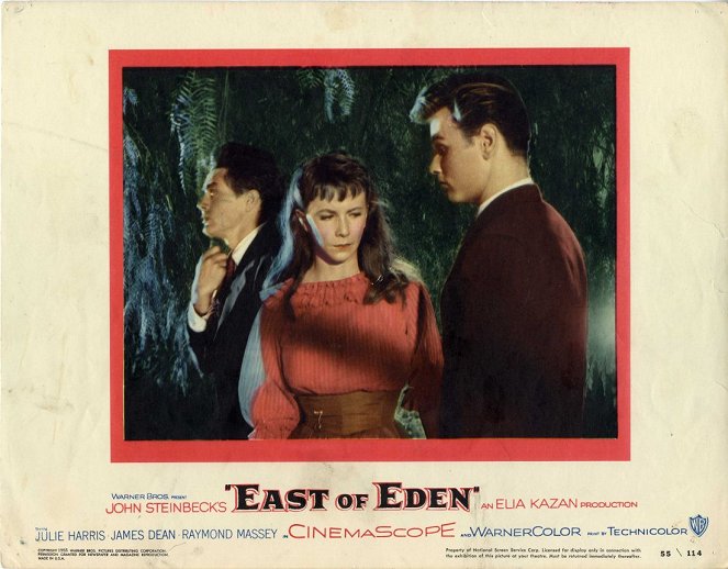 East of Eden - Lobbykaarten - Julie Harris, James Dean