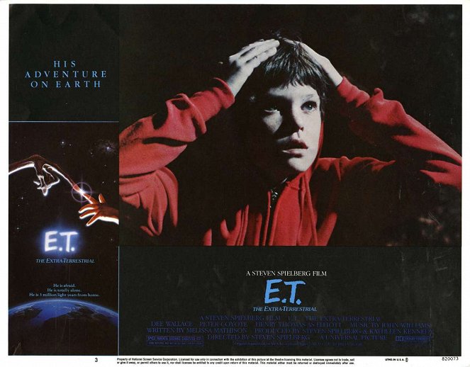 E.T. l'extraterrestre - Lobby Cards - Henry Thomas
