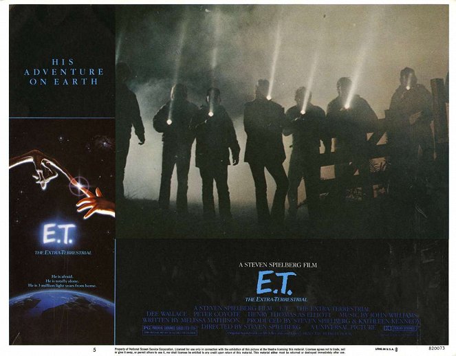 E.T., el extraterrestre - Fotocromos