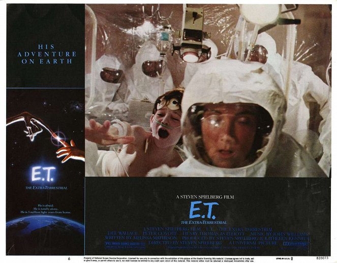 E.T. L'extra-terrestre - Cartes de lobby - Henry Thomas