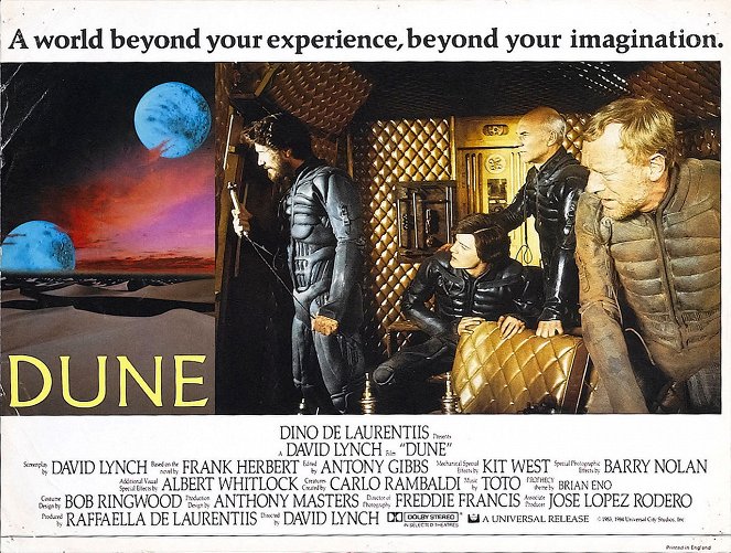 Dune - Lobby Cards - Jürgen Prochnow, Kyle MacLachlan, Patrick Stewart, Max von Sydow