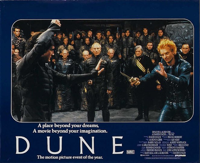 Dune - Fotocromos - Kyle MacLachlan, Patrick Stewart, Sting