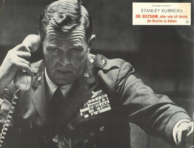 Doktor Strangelove, lub jak przestałem się martwić i pokochałem bombę - Lobby karty - Sterling Hayden