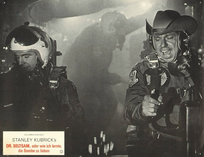 Dr. Strangelove, avagy rájöttem, hogy nem kell félni a bombától, meg is lehet szeretni - Vitrinfotók - Slim Pickens