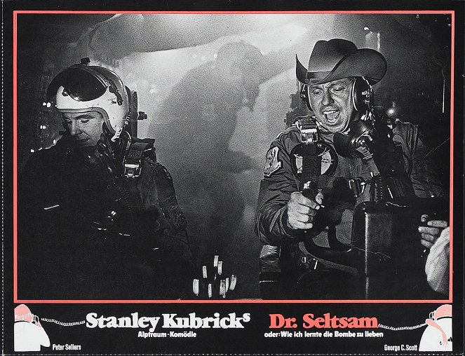 Dr. Strangelove or: How I Learned to Stop Worrying and Love the Bomb - Lobby Cards - Slim Pickens
