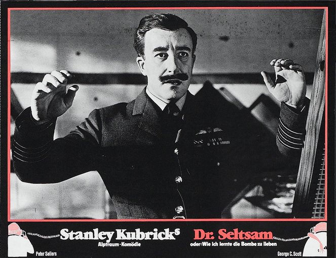 Dr. Strangelove or: How I Learned to Stop Worrying and Love the Bomb - Lobby Cards - Peter Sellers
