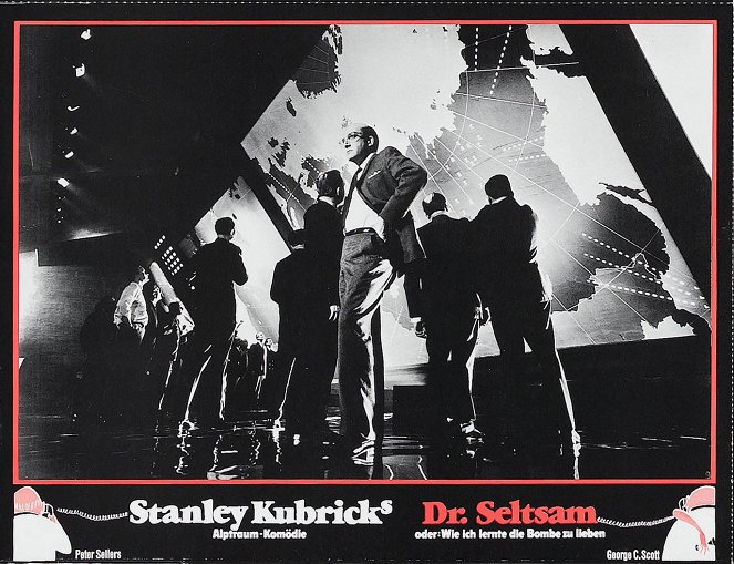 Dr. Strangelove or: How I Learned to Stop Worrying and Love the Bomb - Lobby Cards - Peter Sellers