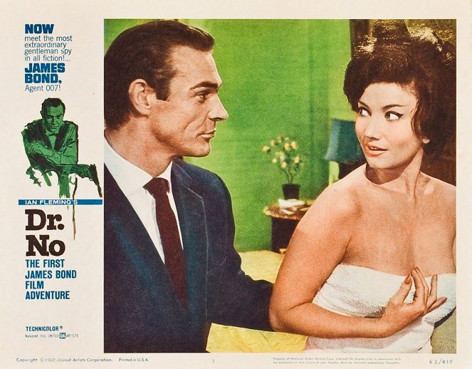 Dr. No - Lobby Cards - Sean Connery, Zena Marshall