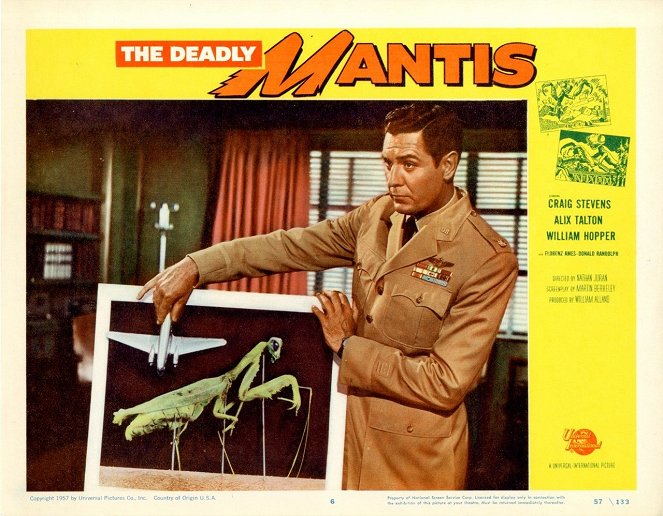 The deadly mantis. El monstruo alado - Fotocromos