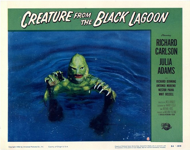 Potwór z Czarnej Laguny - Lobby karty