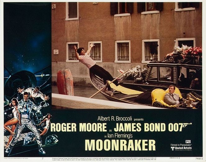Moonraker - Fotocromos - Roger Moore