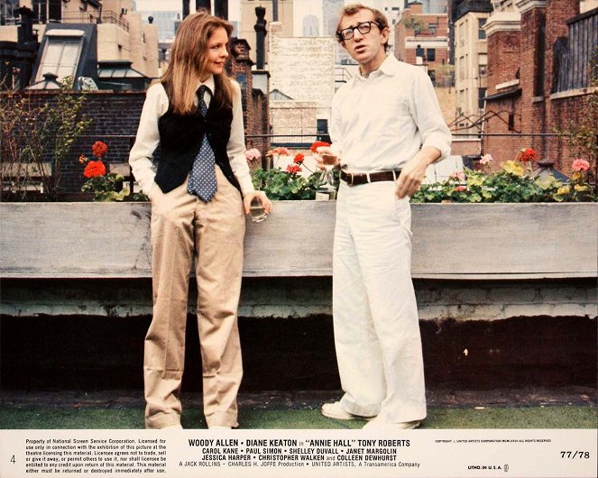 Annie Hall - Cartões lobby - Diane Keaton, Woody Allen