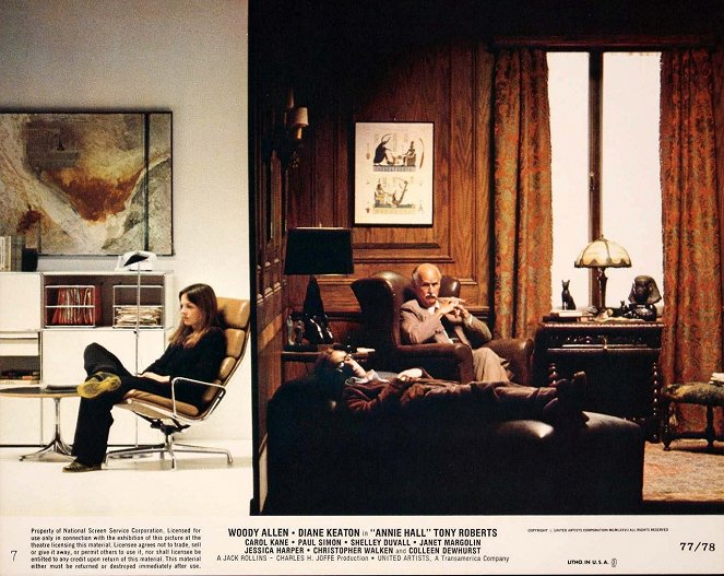 Annie Hall - Cartes de lobby - Diane Keaton, Woody Allen