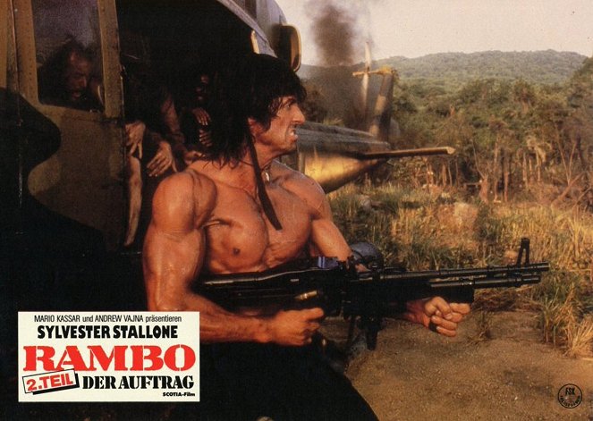 Rambo: First Blood Part II - Lobby Cards - Sylvester Stallone
