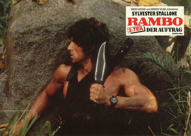 Rambo: Acorralado, parte II - Fotocromos - Sylvester Stallone