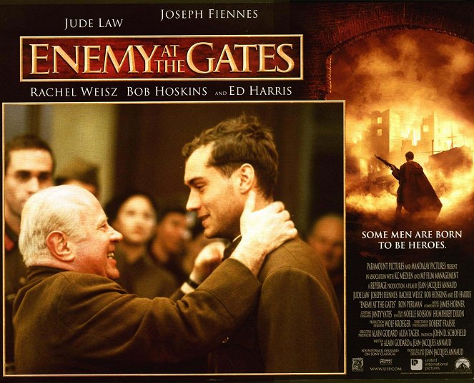 Duell - Enemy at the Gates - Lobbykarten - Bob Hoskins, Jude Law